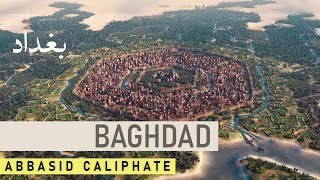 BAGHDAD  Abbasid Caliphate  Civilization VI Medieval Era City [upl. by Emearg]