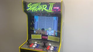 Arcade1up Street Fighter Legacy Edition Do I regret buying in 2024 First Video [upl. by Felicio]