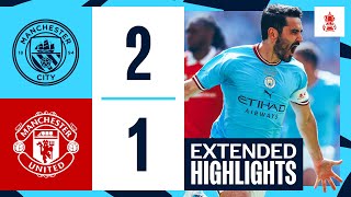 HIGHLIGHTS  Man City 21 Man Utd  FA Cup Final 2023  Gundogan 2 and Fernandes Goals [upl. by Grossman]