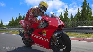 MotoGP 22  John Kocinski  Cagiva C594 [upl. by Axel]