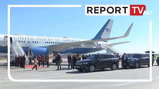 LIVE Mirësevjen Blinken Sekretari amerikan i Shtetit në aeroportin e Tiranës [upl. by Nnaitak252]