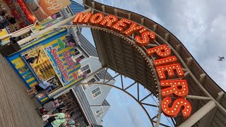 Moreys Piers  Jersey Shore  Boardwalk  Series  Episode 3  Roller Coasters  Beach Boardwalk [upl. by Kwon641]