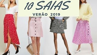 10 SAIAS  TENDÊNCIA DO VERÃO 2019 [upl. by Dadelos]