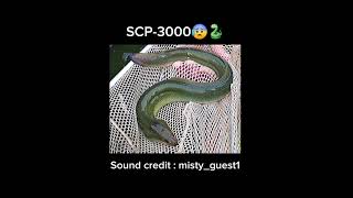 SCP3000 quotAnantasheshaquot short notreal eel [upl. by Lyndon]