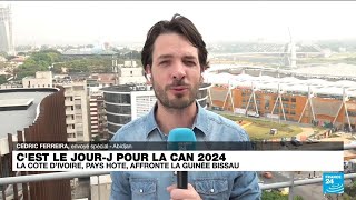 Jour de lancement pour la CAN 2024 • FRANCE 24 [upl. by Armyn536]