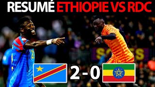 Résumé Match Ethiopie Vs RDC  02 Qualification Can Maroc 2025 [upl. by Jacob]