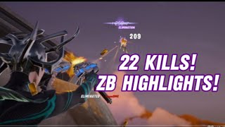 22 Kills Zero Build Highlights Fortnite Chapter 5 Season 4 Absolute Doom [upl. by Burl]