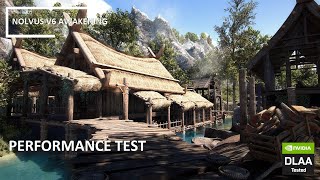 Remastering SKYRIM  2024  NOLVUS V6 QUICK PERFORMANCE TEST [upl. by Ecnahc757]