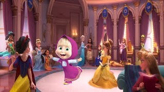 Disney Princesses VS MASHA and the BEAR [upl. by Norehc266]