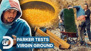 Parker Invests 1000 Prospecting Virgin Ground In Bolivia  Gold Rush Parkers Trail [upl. by Aehtorod915]