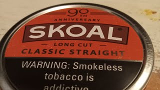 NEW Skoal Long Cut straight review [upl. by Cynera]