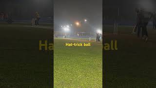 Hattrick ball cricket sports foryou reels viralreels video [upl. by Scurlock]