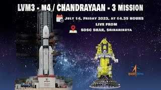 Launch of LVM3M4CHANDRAYAAN3 Mission from Satish Dhawan Space Centre SDSC SHAR Sriharikota [upl. by Tallula]