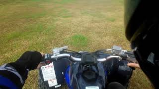 2024 Yamaha YFZ450R first ride [upl. by Emie]