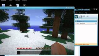 Minecraft วิธีเล่นผ่าน Hamachi 100 [upl. by Yelich]