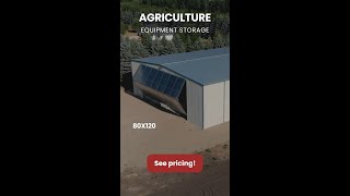 Get pricing on a steel building for agriculture commercial or manufacturing [upl. by Adnilec]