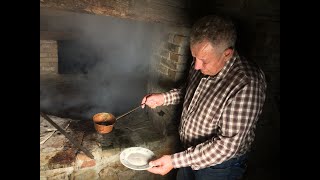 Making Vino Cotto wine in Italy [upl. by Poore884]