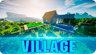 Minecraft Seeds  Smallest Village Seed Ever at Spawn For 187  18 [upl. by Novihc737]