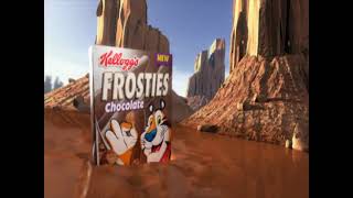 Kelloggs Frosties Chocolate Plummet UK 2002 Advert [upl. by Frye]