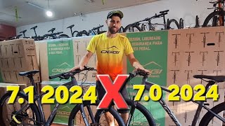 OGGI 70 X OGGI 71 ANO 2024 VAGUINHO BIKES [upl. by Amahcen773]