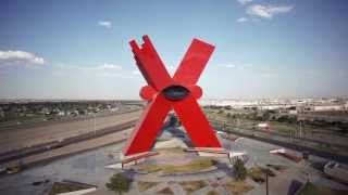 Monumento a la Mexicanidad Cd Juárez Chih Porque la X de Sebastián [upl. by Yggep]