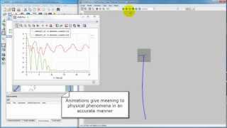 LMS Amesim Analysis Tools Animation of Pendulum model [upl. by Anna]