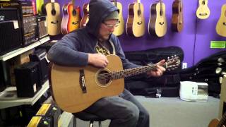 Teton Guitar Review STG105NT STJ105NT STS105NT Boothe Music in Utah [upl. by Alethia]