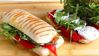 How to make Panini easy snack food recipe [upl. by Markiv692]