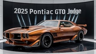 2025 Pontiac GTO Judge Review The Return of a Legend [upl. by Aicittel]