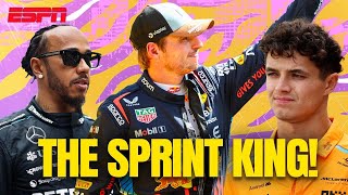 Max Verstappen back on top 🥇 Austin Sprint Race Reaction  ESPN F1 [upl. by Vershen]