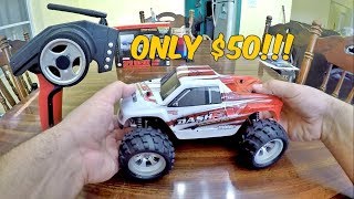 This Is MADNESS 43 MPH WLTOYS A979 118 RC Monster Truck [upl. by Dewayne]