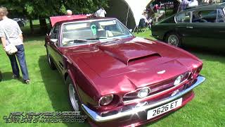 ASTON MARTIN OWNERS CLUB NEWBYHALL 2017 ASTONMARTIN LAGONDA NEWBYHALL CARSHOW automobile [upl. by Rad477]