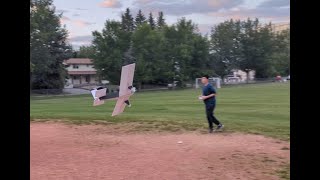 Homemade RC plane test flights [upl. by Everick]