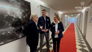 Hotel InsideTalk mit Christine Abel und Matthias Wettstein Castell Zuoz 14 9 24 [upl. by Illek]