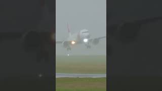 ⛈️ Landing in storm 😱 [upl. by Manheim]