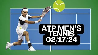 ATP Tennis Predictions Today 021724 FREE PICKS  Semifinals ABN Amro Open  Sinner Vs Griekspoor [upl. by Vergil]