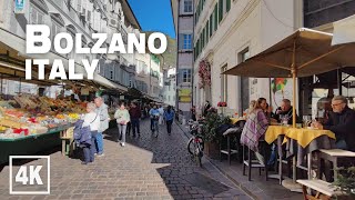 Bolzano Bozen ITALY 2023• 4K 60 fps HDR ASMR [upl. by Paco]