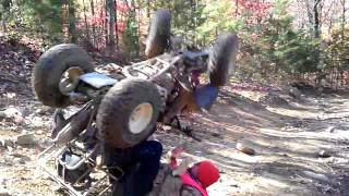 Really Bad ATV Crashwreck [upl. by Scopp]