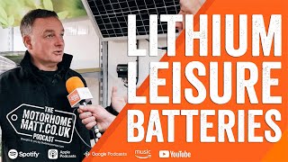 Installing a lithium leisure battery  The full guide to motorhome lithium batteries [upl. by Levram]