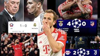 Shocking 😱 Results in Ucl matches Madrid lost to Lille [upl. by Sset]