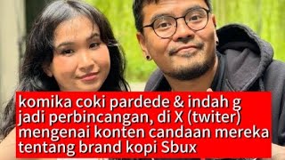 Coki pardede di hujat netizen prihal candaanya bersama selebgram Indah G [upl. by Oakman]