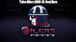 Tulsa Oilers 201516 Goal Horn [upl. by Johppah812]