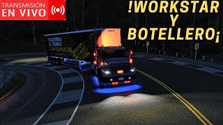 🔴EN VIVO 🚩WORKSTAR Y ROMARCO BOTELLERO ESTRENANDO ANDO🚚COLOMBIA REAL MAP🚦🚩 [upl. by Ilzel563]