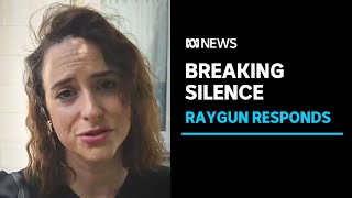 Raygun breaks silence on controversial Olympic performance  ABC News [upl. by Eem]