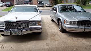 Brougham VS Brougham 91 Cadillac amp 93 Cadillac Whats the Difference [upl. by Ahseal]