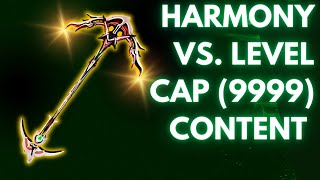 New Harmony Scythe vs Level Cap Content Level 9999 Builds Synergies Insights  Warframe [upl. by Artemahs]