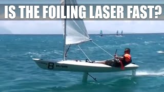 Laser Foiling 19 knots [upl. by Bein55]