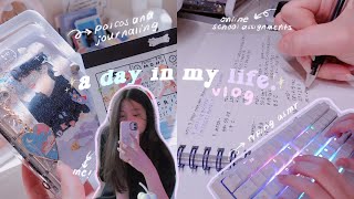 a typical day in my life 🌷 online classes journaling keyboard typing [upl. by Aseel]