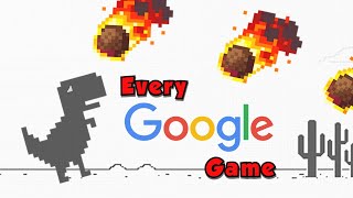 I Played Every Hidden Google Game [upl. by Tihor123]