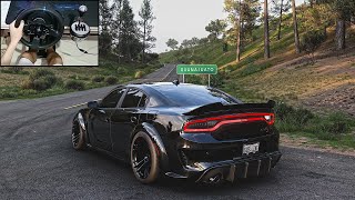 Dodge Charger SRT Hellcat Redeye FAST X  Forza Horizon 5  Steering Wheel Gameplay [upl. by Bartel]